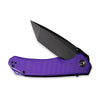 Civivi Brazen Folding Knife – D2 Tanto Blade w/ Purple G10 Handle | Civivi Knives