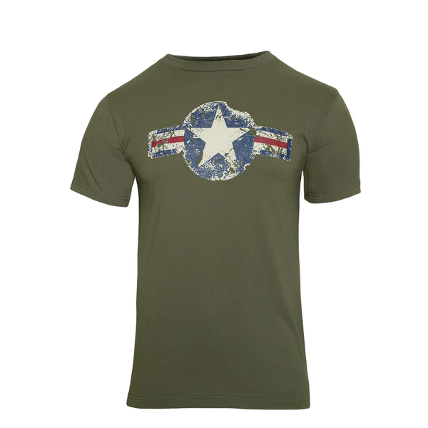 Vintage Air Corps T-Shirt – OD Green | Rothco