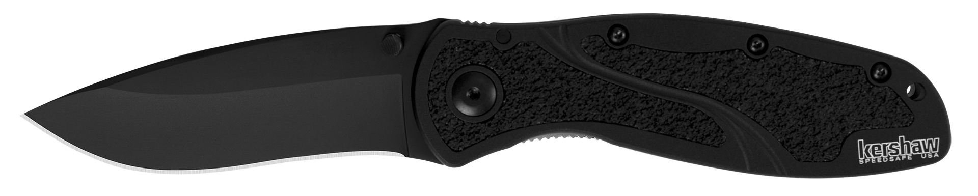Kershaw Blur Assisted Folding Knife – Black | Kershaw