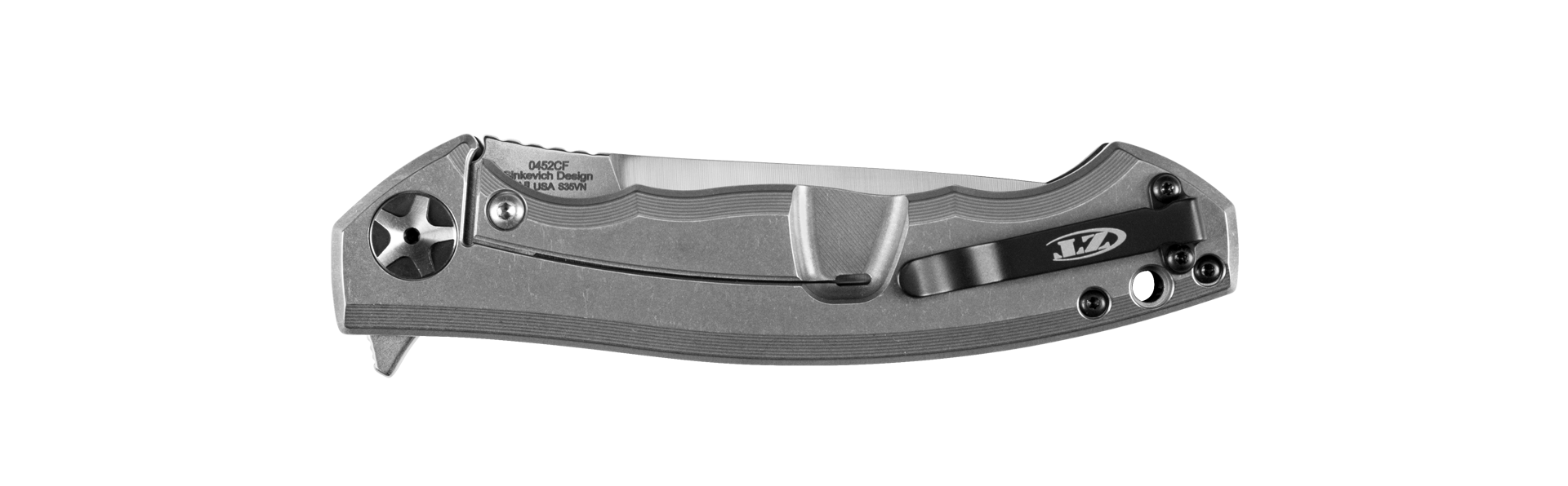 ZT 0452CF Big Sinkevich Folder – S35VN Steel w/ Carbon Fiber Handle | Zero Tolerance