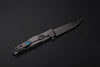 Ruike P108-SB Stonewash Folding Knife – Black | Ruike