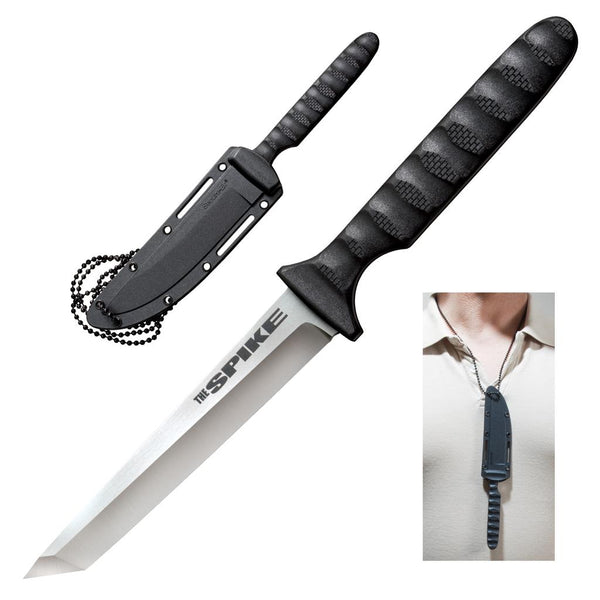 Cold Steel Tanto Spike Fixed Blade Neck Knife | Cold Steel