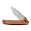 Civivi Keen Nadder Folding Knife – N690 Steel Tanto w/ Brown Micarta Handle | Civivi Knives