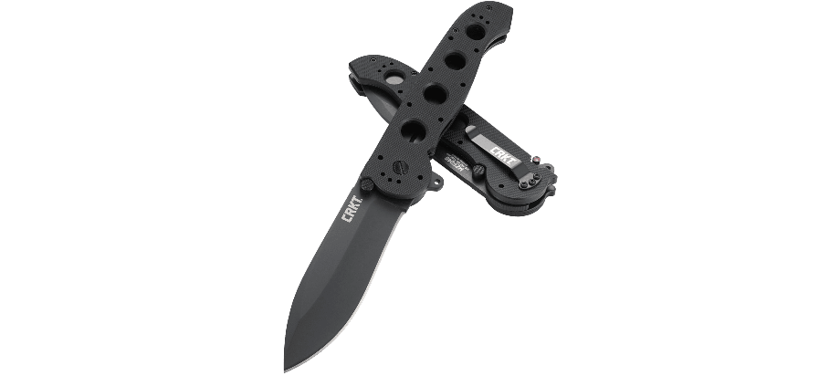 CRKT M21 Folding Knife – Plain Edge Black | CRKT