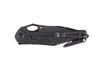 Ruike M195 Rescue Folding Knife – Black w/ D2 Steel Combo Edge | Ruike