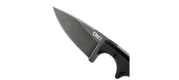 CRKT Minimalist Drop Point Fixed Blade Knife – Blackout | CRKT