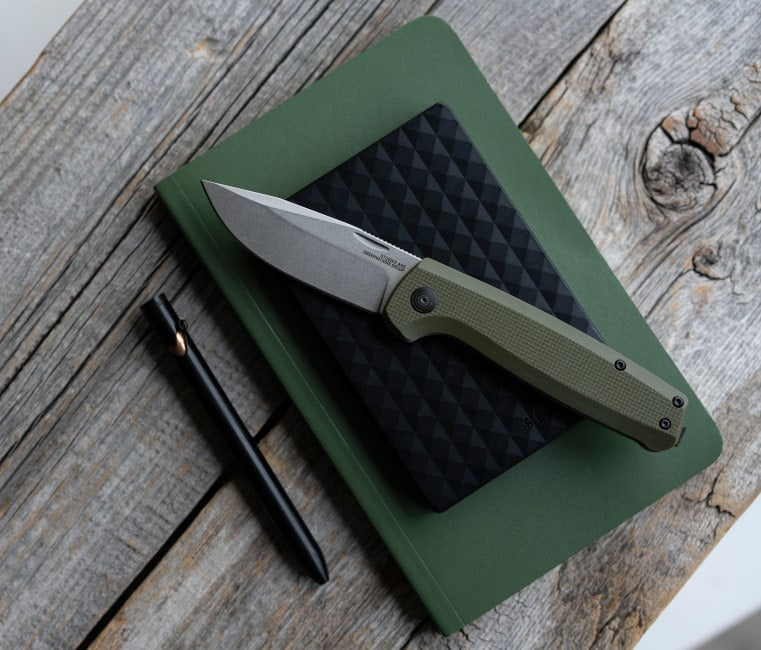 SOG Terminus SJ Slip-Joint Folding Knife – OD Green w/ D2 Steel | SOG Knives