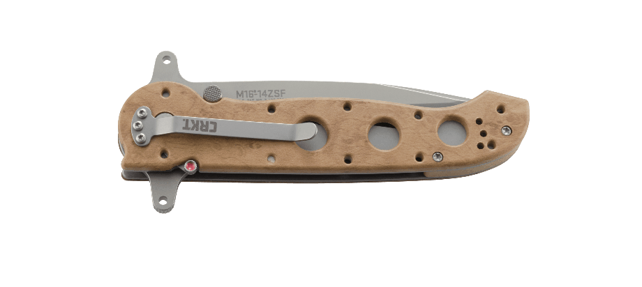 CRKT M16 Big Dog Folding Knife – Desert Camo w/ Half Serration | CRKT