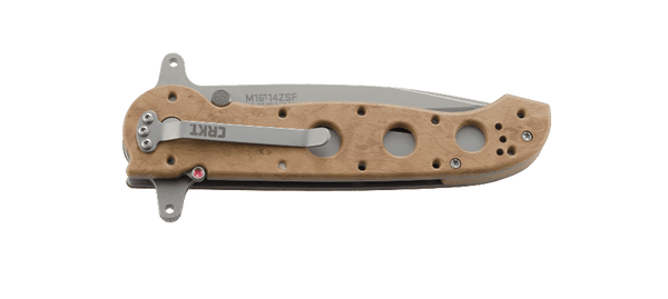 CRKT M16 Big Dog Folding Knife – Desert Camo w/ Half Serration | CRKT