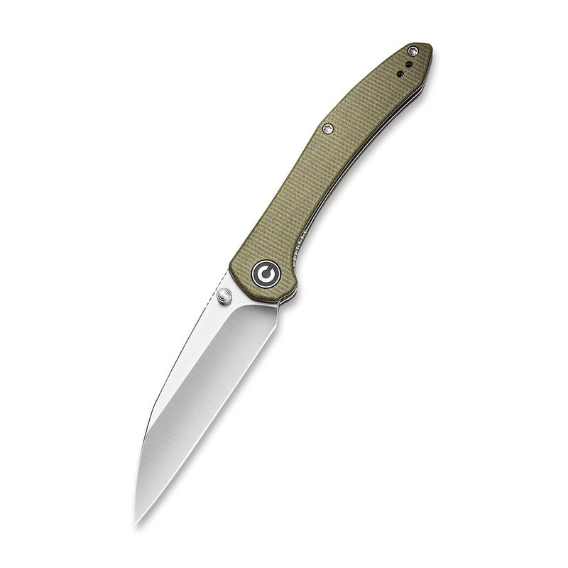Civivi Hadros Folding Knife – Satin Blade w/ Olive Micarta Handle | Civivi Knives