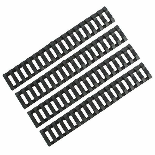 Rubber Ladder Rail Cover Set of 4 – BLK | ACM