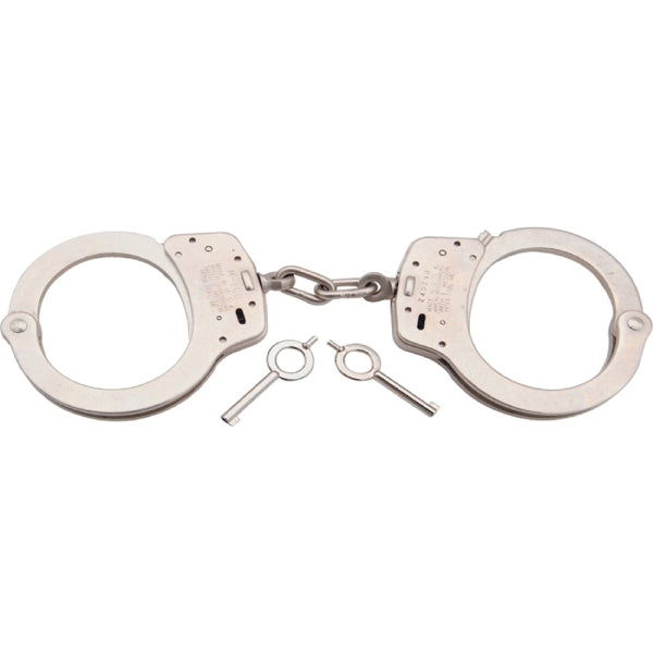 Smith & Wesson Handcuffs Double Lock – Nickel Finish | Smith & Wesson