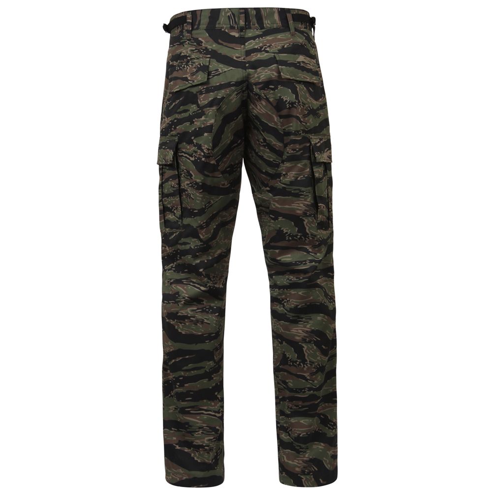 Camo Tactical BDU Pants – Woodland Tiger Stripe Camo | Rothco