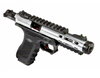 WE Galaxy Gas Blowback Select Fire Airsoft Pistol – G-Series Frame Silver | WE Tech