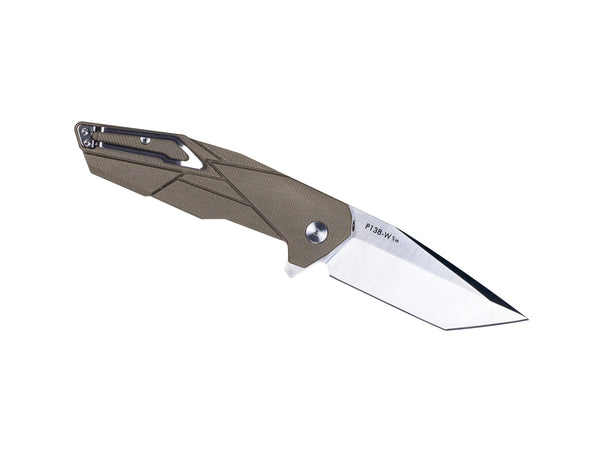 Ruike P138 Tanto Folding Knife – Desert Sand | Ruike
