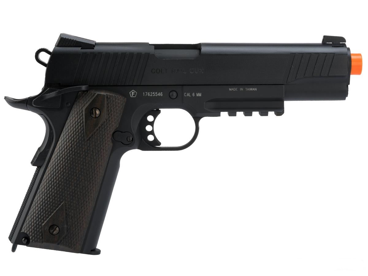 Cybergun Colt 1911 Airsoft 6mm CO2 Blowback Pistol – Black | Cyber Gun