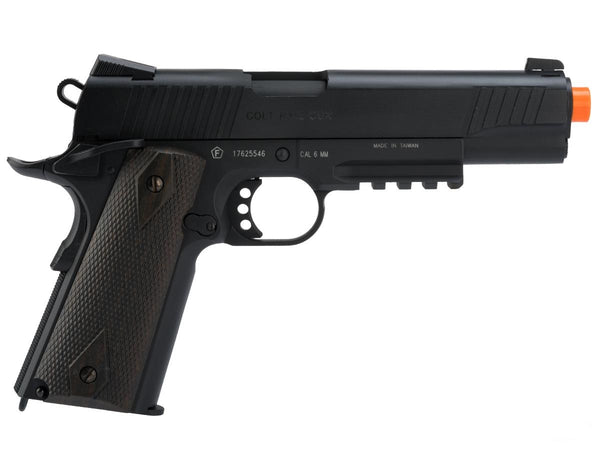 Cybergun Colt 1911 Airsoft 6mm CO2 Blowback Pistol – Black | Cyber Gun