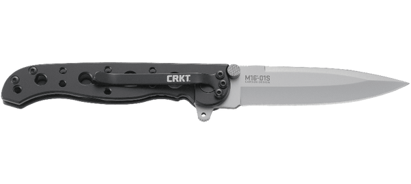 CRKT M16 Spear Point Folding Knife – Bead Blasted Finish w/ Framelock | CRKT
