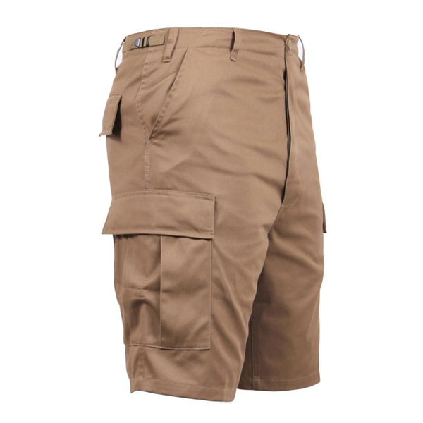 Military Style BDU Cargo Shorts – Coyote Brown | Rothco