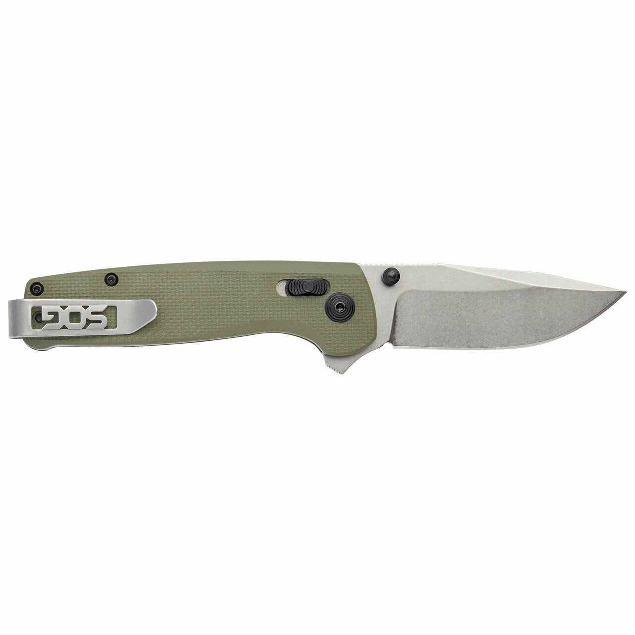 SOG Terminus XR Folding Knife – OD Green Handle w/ D2 Steel | SOG Knives