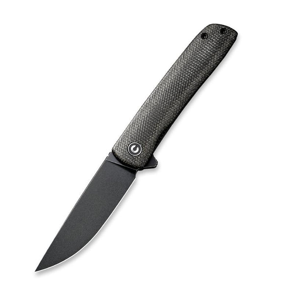 Civivi Bo Folding Knife – Stonewashed Blade w/ Dark Green Micarta Handle | Civivi Knives