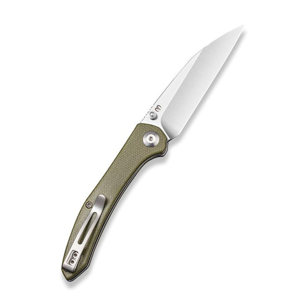 Civivi Hadros Folding Knife – Satin Blade w/ Olive Micarta Handle | Civivi Knives