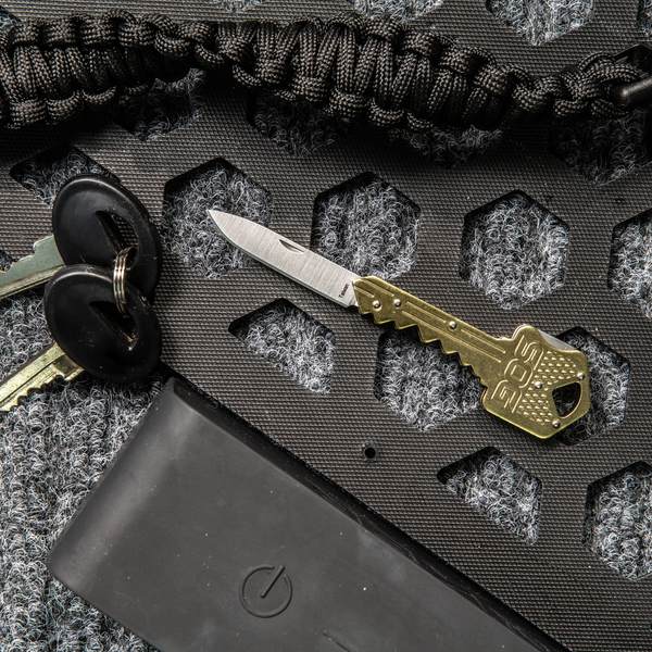 SOG Key Knife – Brass Handle | SOG Knives
