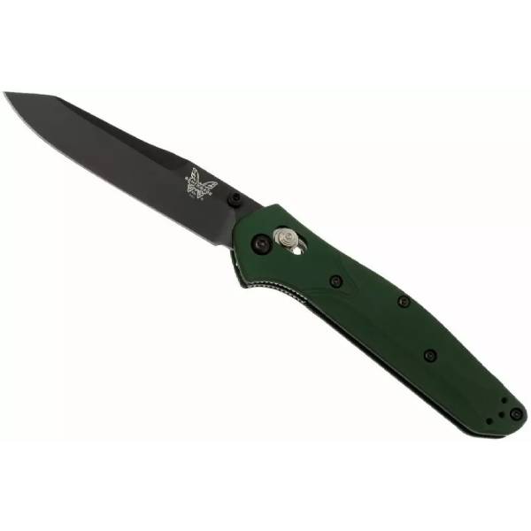 Benchmade Osborne Folding Knife – S30V Steel w/ Green Aluminum Handle BM940BK | Benchmade USA