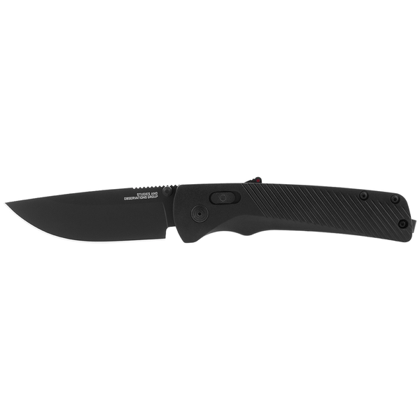 SOG Flash AT Assisted Folding Knife – Black Out w/ D2 Steel | SOG Knives