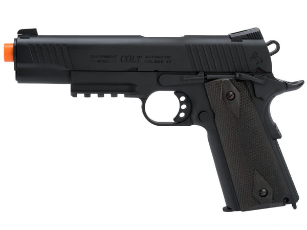 Cybergun Colt 1911 Airsoft 6mm CO2 Blowback Pistol – Black | Cyber Gun