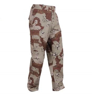 Camo Tactical BDU Pants – Six Color Desert Camo | Rothco