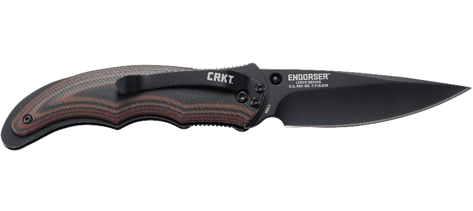 CRKT Endorser Folding Knife – Black | CRKT