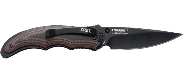 CRKT Endorser Folding Knife – Black | CRKT