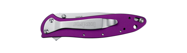 Kershaw Leek Assisted Folding Knife – Purple Handle | Kershaw