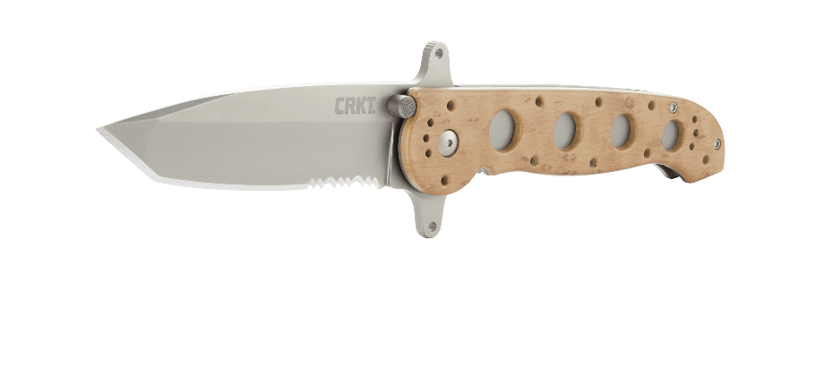 CRKT M16 Big Dog Folding Knife – Desert Camo w/ Half Serration | CRKT