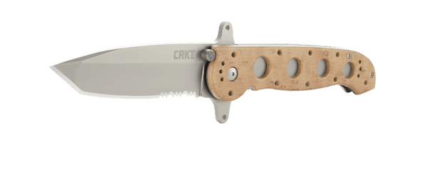 CRKT M16 Big Dog Folding Knife – Desert Camo w/ Half Serration | CRKT
