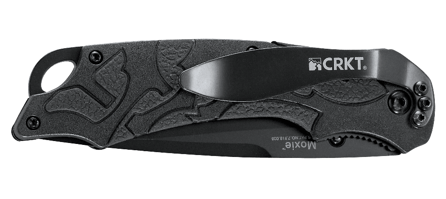 CRKT Moxie Spring Assisted Folding Knife – Black | CRKT