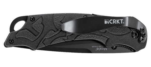 CRKT Moxie Spring Assisted Folding Knife – Black | CRKT