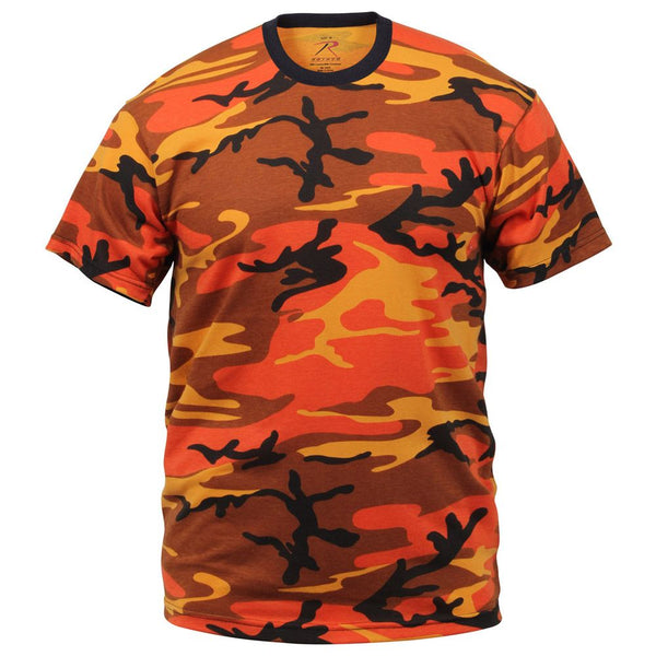 Color Camo T-Shirt – Orange Camo | Rothco