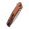 Civivi Keen Nadder Folding Knife – N690 Steel Tanto w/ Brown Micarta Handle | Civivi Knives