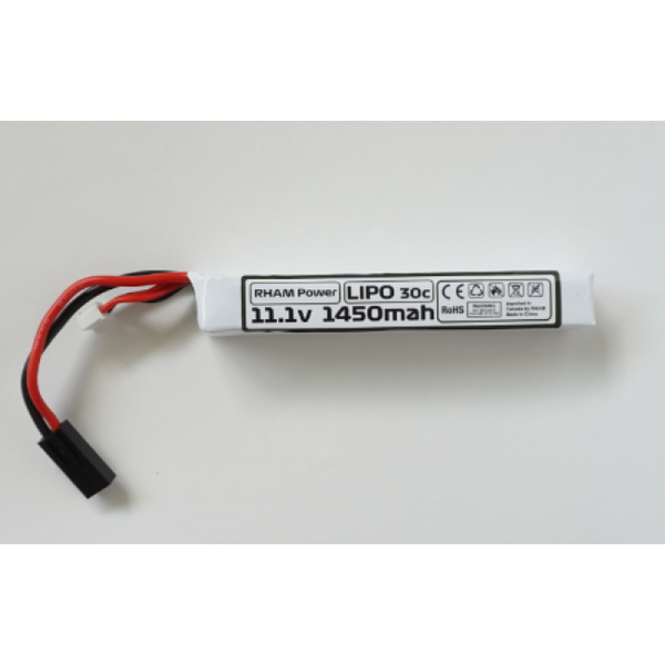 RHAM 11.1v Lipo 1450mAh Stick Battery | RHAM