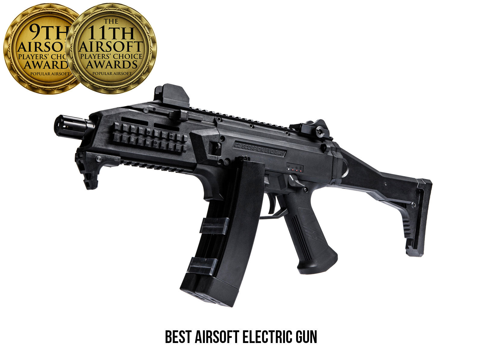 ASG CZ Licensed Scorpion EVO 3 A1 Airsoft AEG Rifle | Action Sport Games