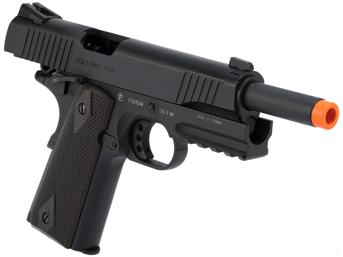 Cybergun Colt 1911 Airsoft 6mm CO2 Blowback Pistol – Black | Cyber Gun