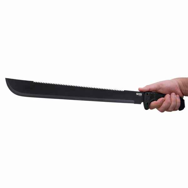 SOGfari 18” Sawback Machete w/ Sheath | SOG Knives