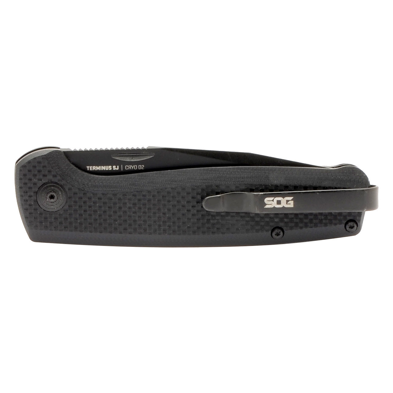 SOG Terminus SJ Slip-Joint Folding Knife – Blackout w/ D2 Steel | SOG Knives