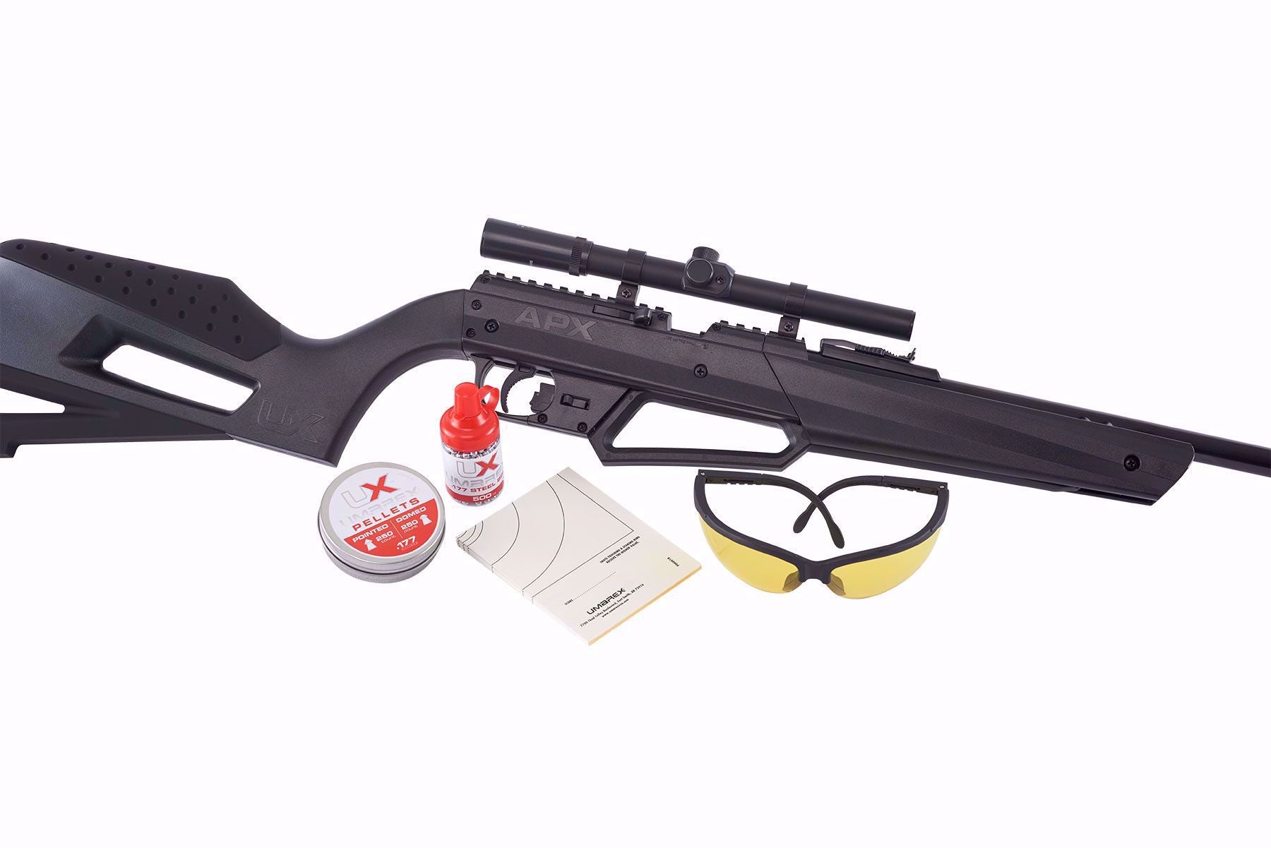 Umarex NXG APX Multi-Pump .177 BB/Pellet Rifle – 490 FPS Starter Kit | Umarex USA