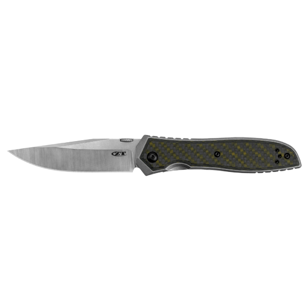 ZT 0640 Emerson Folding Knife – 20CV Steel w/ Green Carbon Fiber Insert | Zero Tolerance