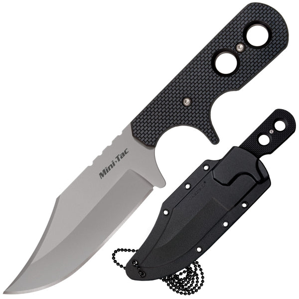 Cold Steel Mini Tac Fixed Blade Knife – Bowie Point | Cold Steel
