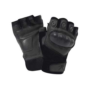 Carbon Fiber Hard Knuckle Fingerless Cut/Fire Resistant Gloves | Rothco