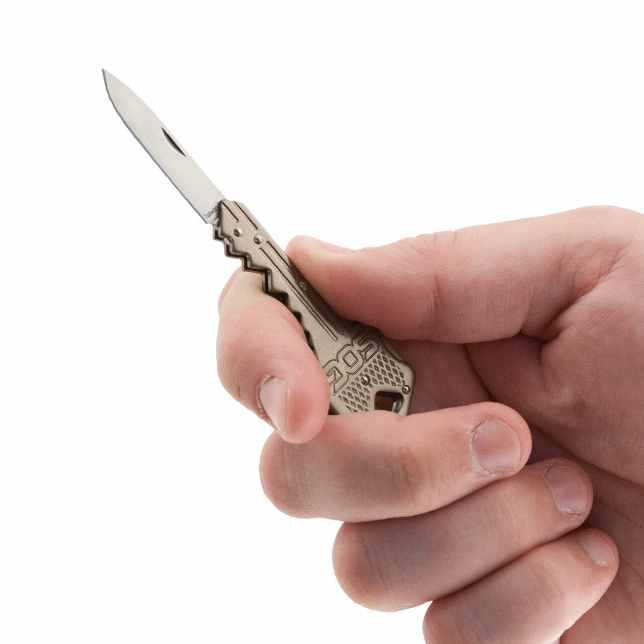 SOG Key Knife – Brass Handle | SOG Knives